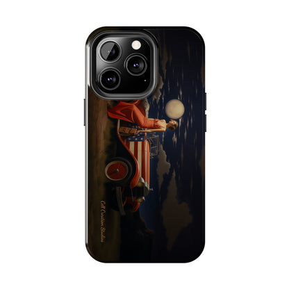 Introducing the "Desert Dreamer - 1920s Americana" Cell Phone Case – Embrace Nostalgic Elegance with Vintage Desert Charm -Tough Phone Cases