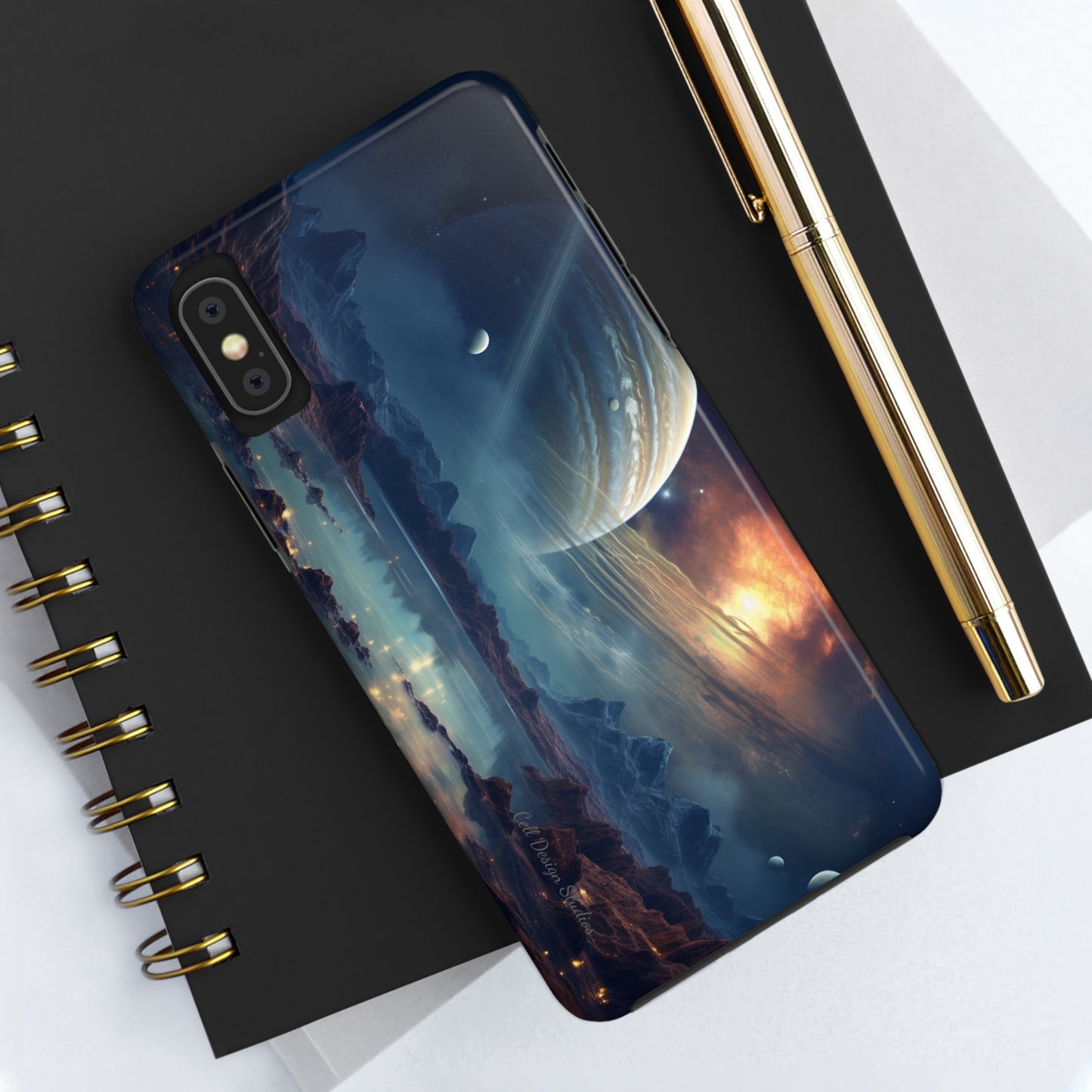 Introducing the "Celestial Odyssey" Cell Phone Case – Embark on Extraterrestrial Exploration! -Tough Phone Cases