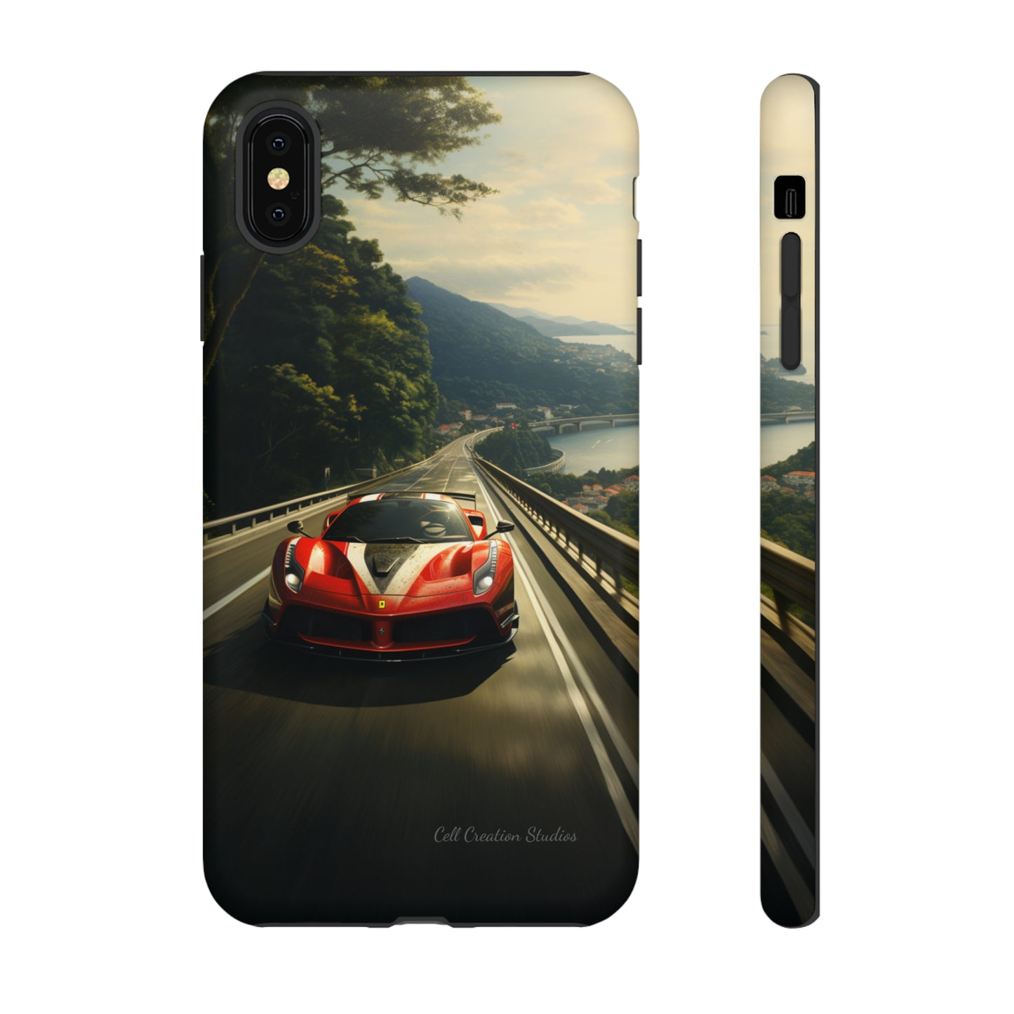 "Tropical Thrill Ferrari Edition" -Tough iPhone Cases