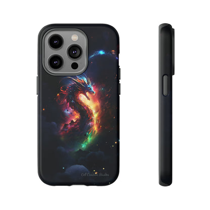 "Cosmic Dragon Unleashed" -Tough iPhone Cases