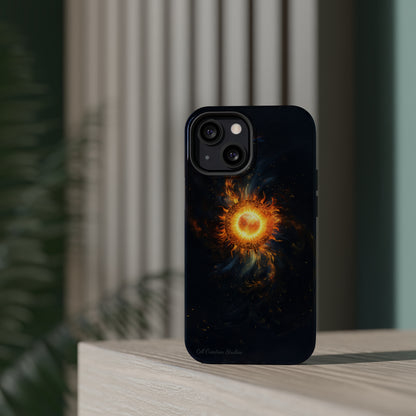 Introducing the "Celestial Sun and Stars" Cell Phone Case – Carry the Cosmos with You -MagSafe Tough Cases