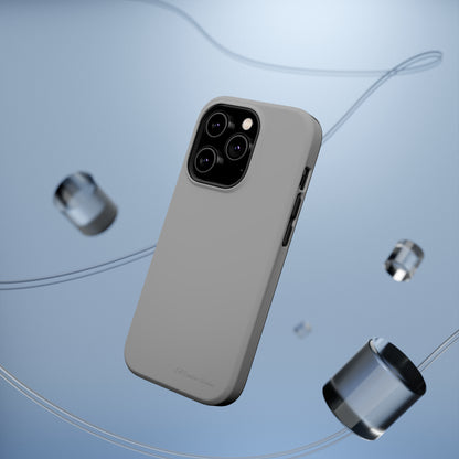 "Sleek Silver Essence" -MagSafe Tough iPhone Cases