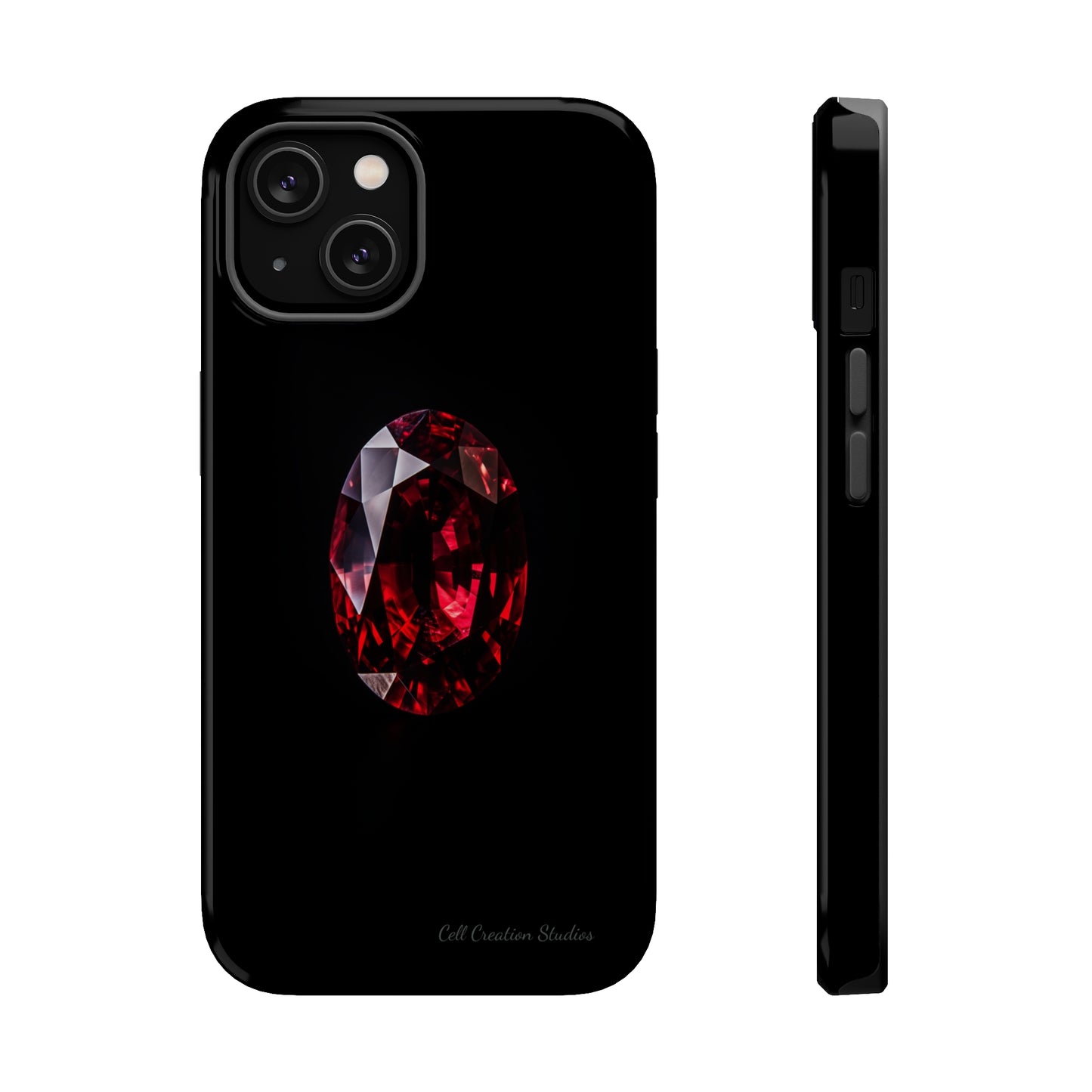 "Ruby Radiance" Phone Case -MagSafe Tough Cases