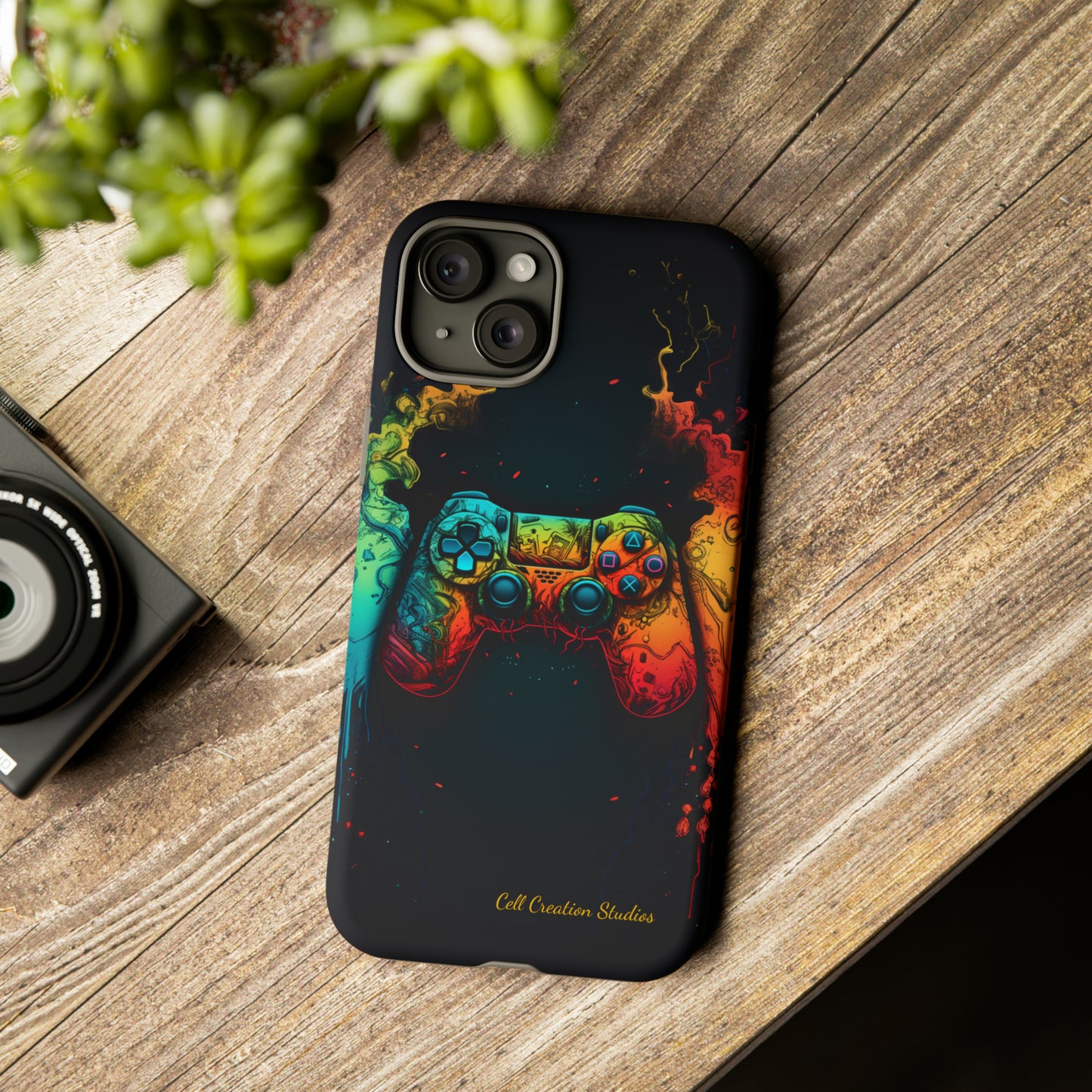 "ColorBlast Gaming" -Tough iPhone Cases