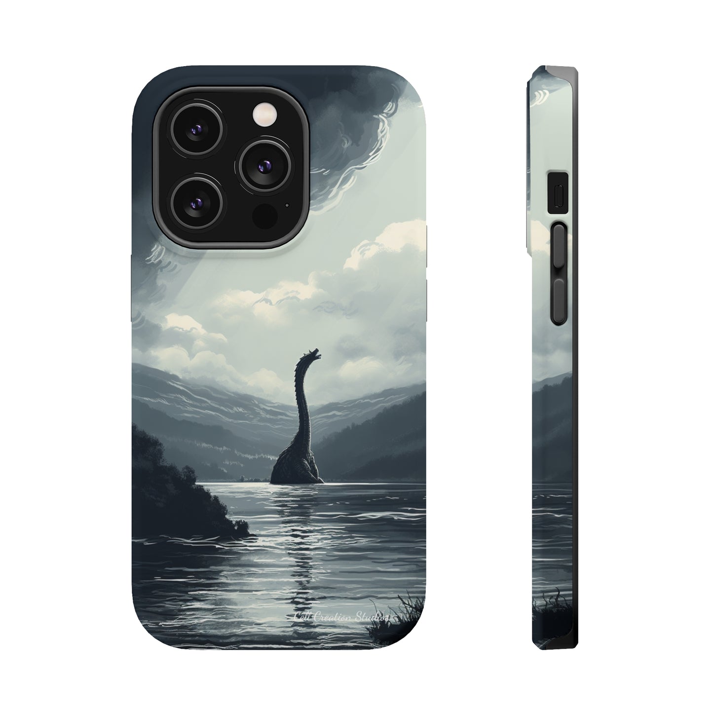 Introducing the "Mystical Loch Ness" Cell Phone Case – Capture the Legend -MagSafe Tough Cases