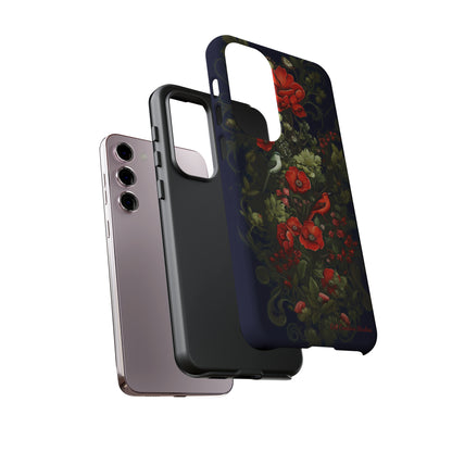 "Floral Serenade Elegance" -Tough Samsung Phone Cases