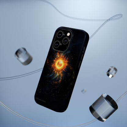 Introducing the "Celestial Sun and Stars" Cell Phone Case – Carry the Cosmos with You -MagSafe Tough Cases