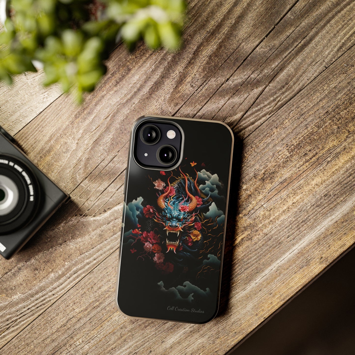 Introducing the "Japanese Dragon Majesty" Cell Phone Case – Embrace the Legend in Style -Tough Phone Cases