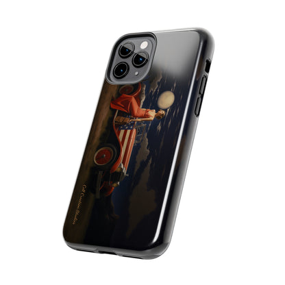 Introducing the "Desert Dreamer - 1920s Americana" Cell Phone Case – Embrace Nostalgic Elegance with Vintage Desert Charm -Tough Phone Cases