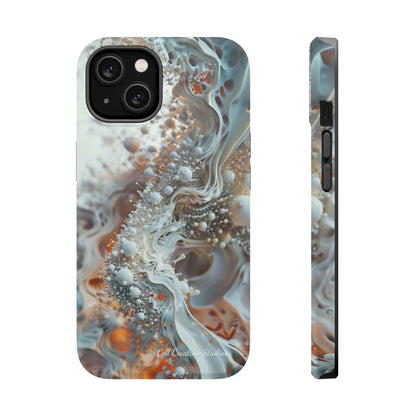 "3D Liquid Splash" -MagSafe Tough iPhone Cases