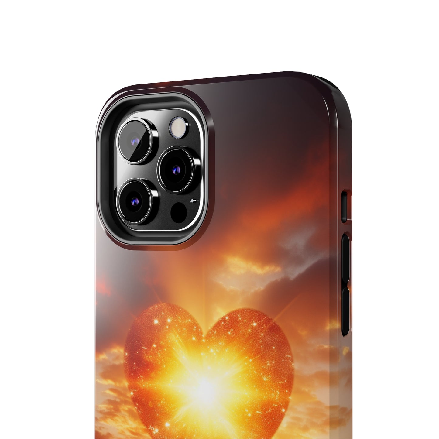 Introducing the "Sunlit Heart" Cell Phone Case – Embrace Love and Radiance -Tough Phone Cases