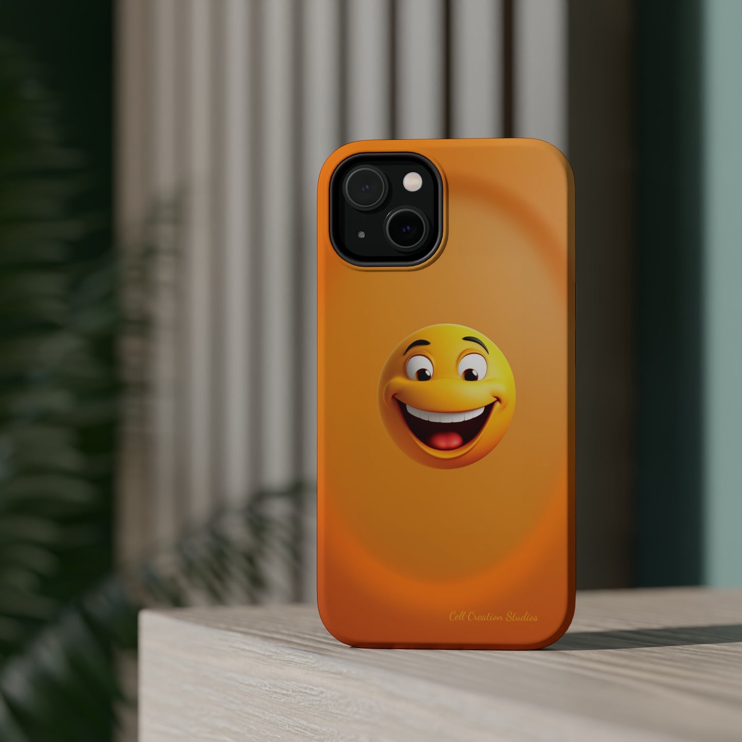 Introducing the "Laughing Emoji" Cell Phone Case – Carry Laughter Everywhere -MagSafe Tough Cases