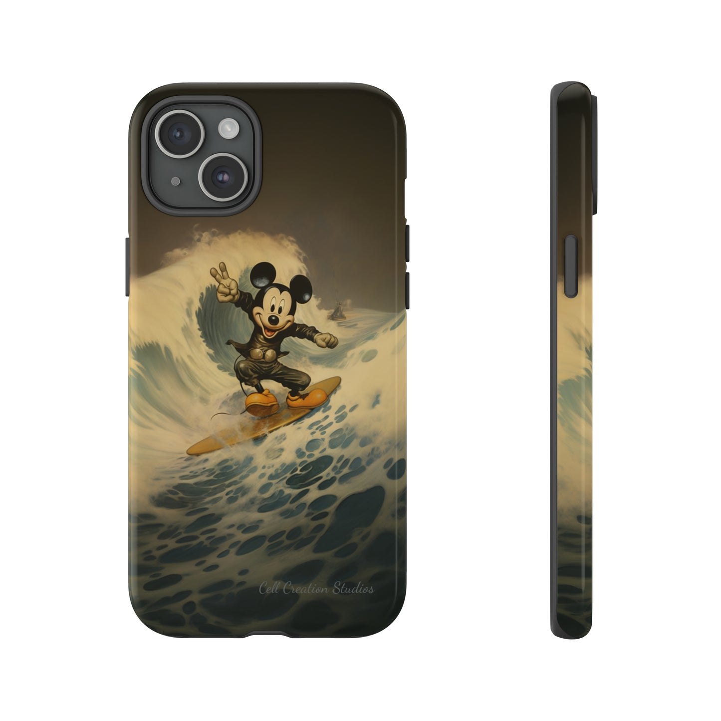 "Surf's Up Mickey" -Tough iPhone Cases