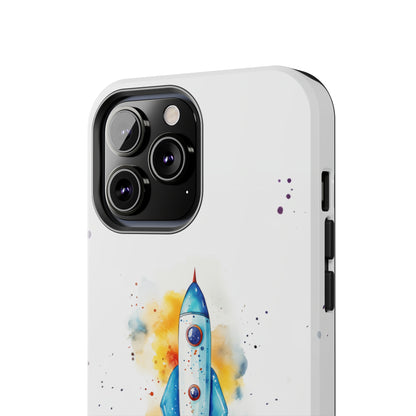 Introducing our "Cosmic Rocket" Cell Phone Case – Where Style Meets Adventure -Tough Phone Cases