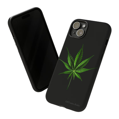 "Cannabis Chic" Marijuana Leaf Phone Case -Tough Cases