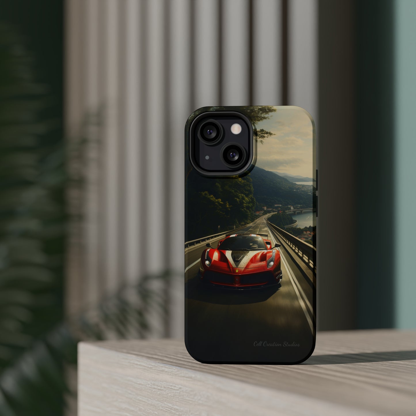 "Tropical Thrill Ferrari Edition" -MagSafe Tough iPhone Cases