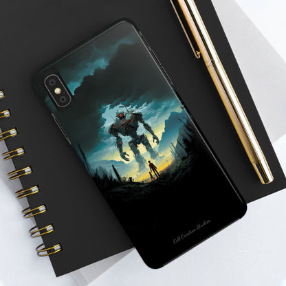 Introducing the "Rising Titan" Cell Phone Case – Witness the Astonishing Emergence of a Giant Robot! -Tough Phone Cases