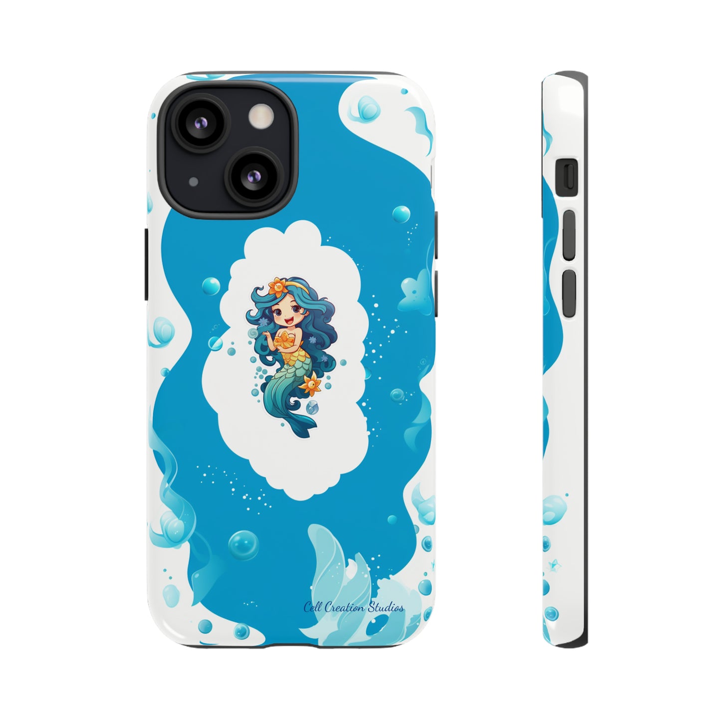 "Mermaid Elegance" -Tough iPhone Cases