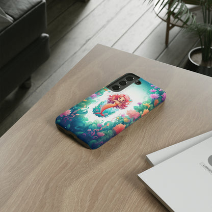 "Pink Seaflower Mermaid" -Tough Samsung Phone Cases