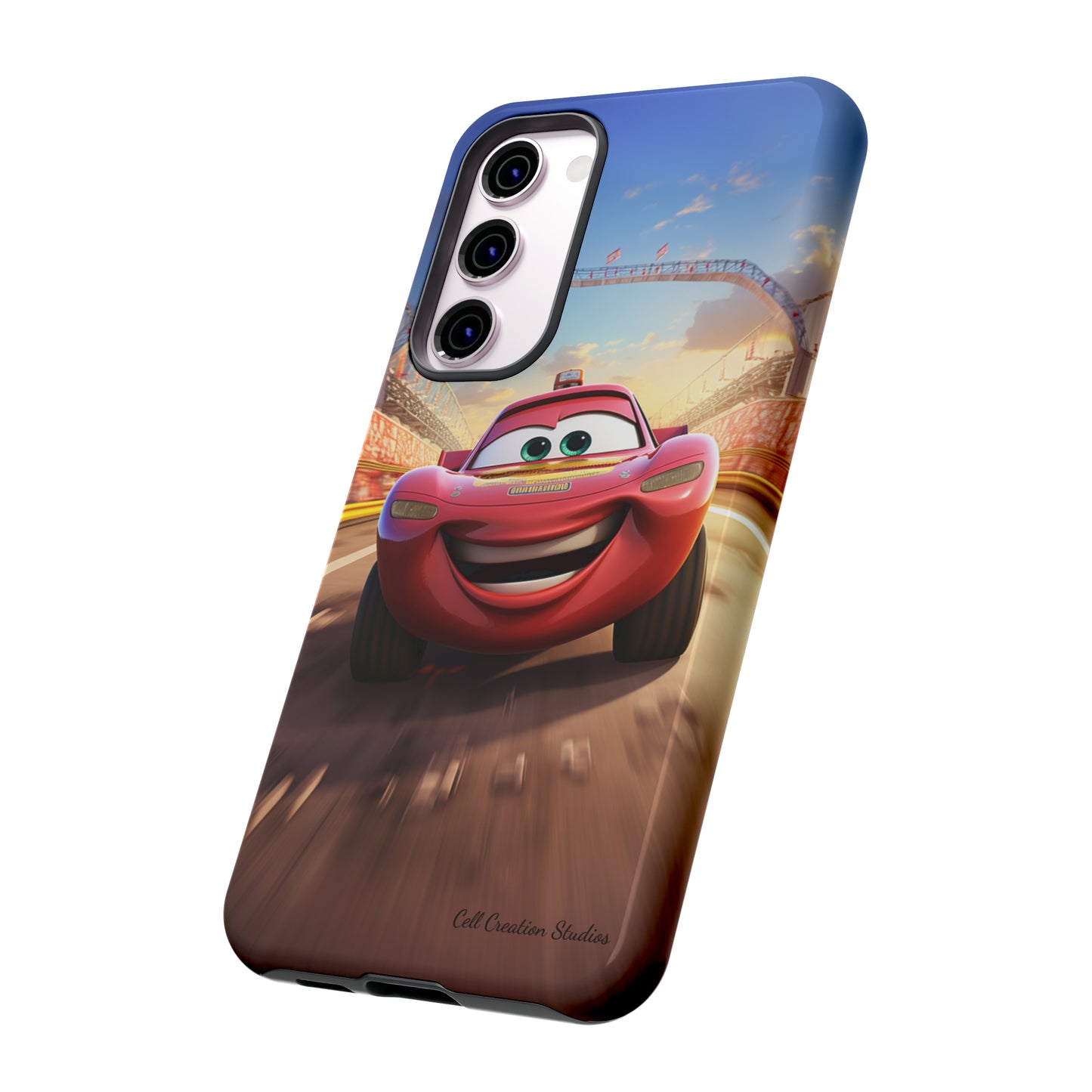 The "Smiling Red Racer" Phone Case -Tough Cases
