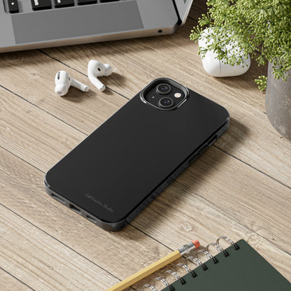 "Stealth Black Defender" -Tough iPhone Cases