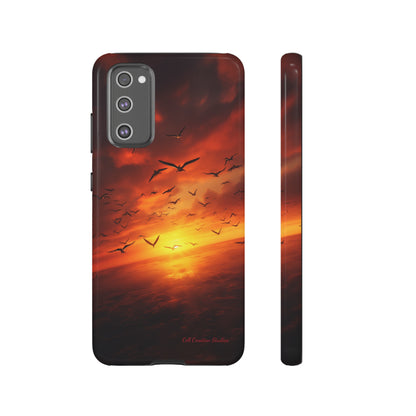 Introducing the "Sunset Soar" Cell Phone Case – Embrace Freedom and Beauty -Tough Cases