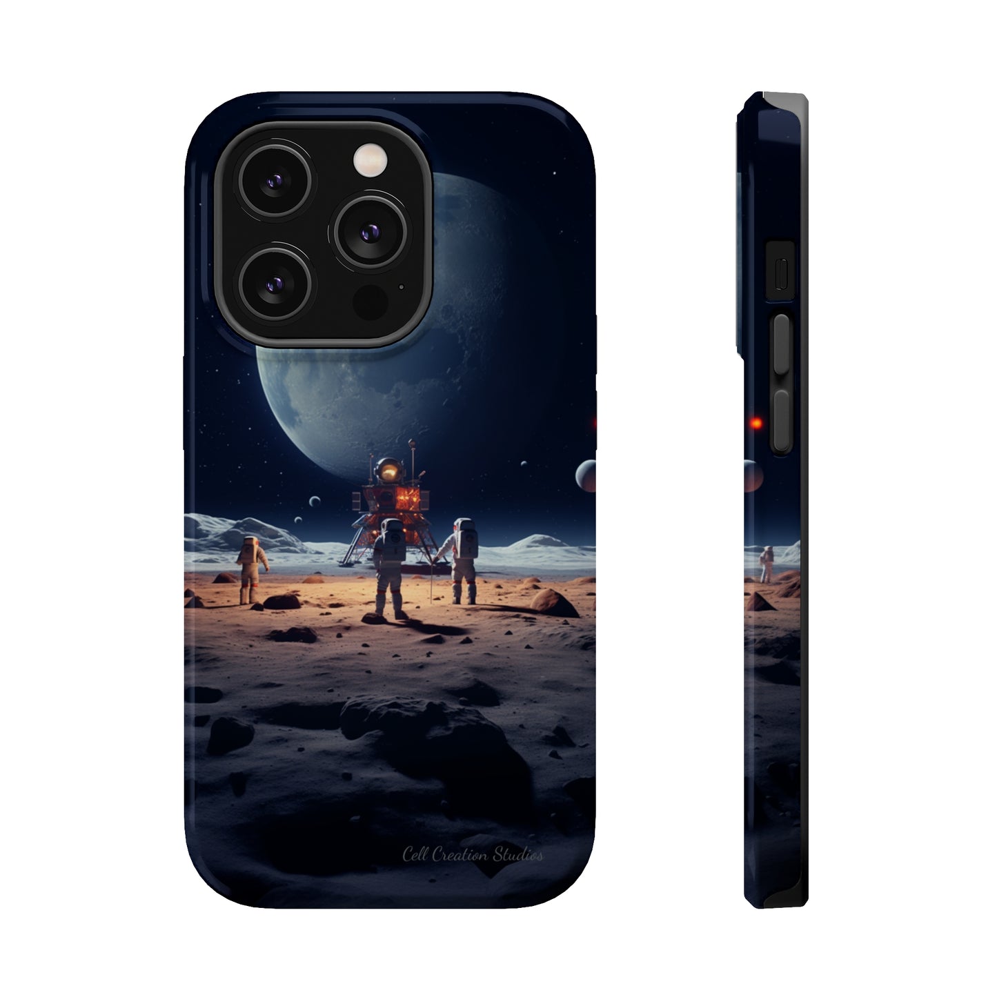 Introducing our "Cosmic Explorers" Cell Phone Case – Venture Beyond the Stars -MagSafe Tough Cases