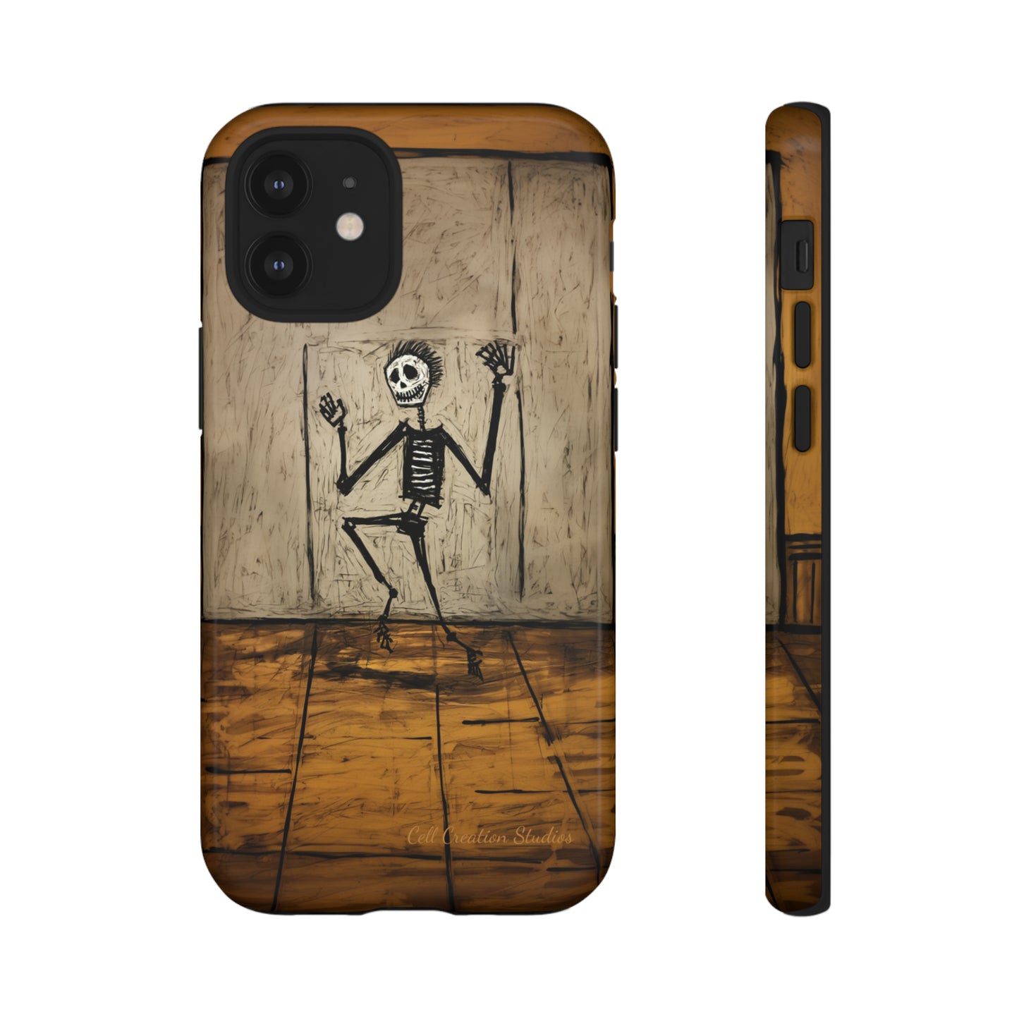 "Groovy Bones Skeleton" -Tough iPhone Cases