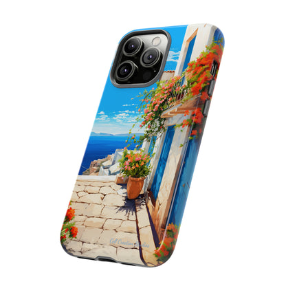 "Mediterranean Bliss Horizon" -Tough iPhone Cases