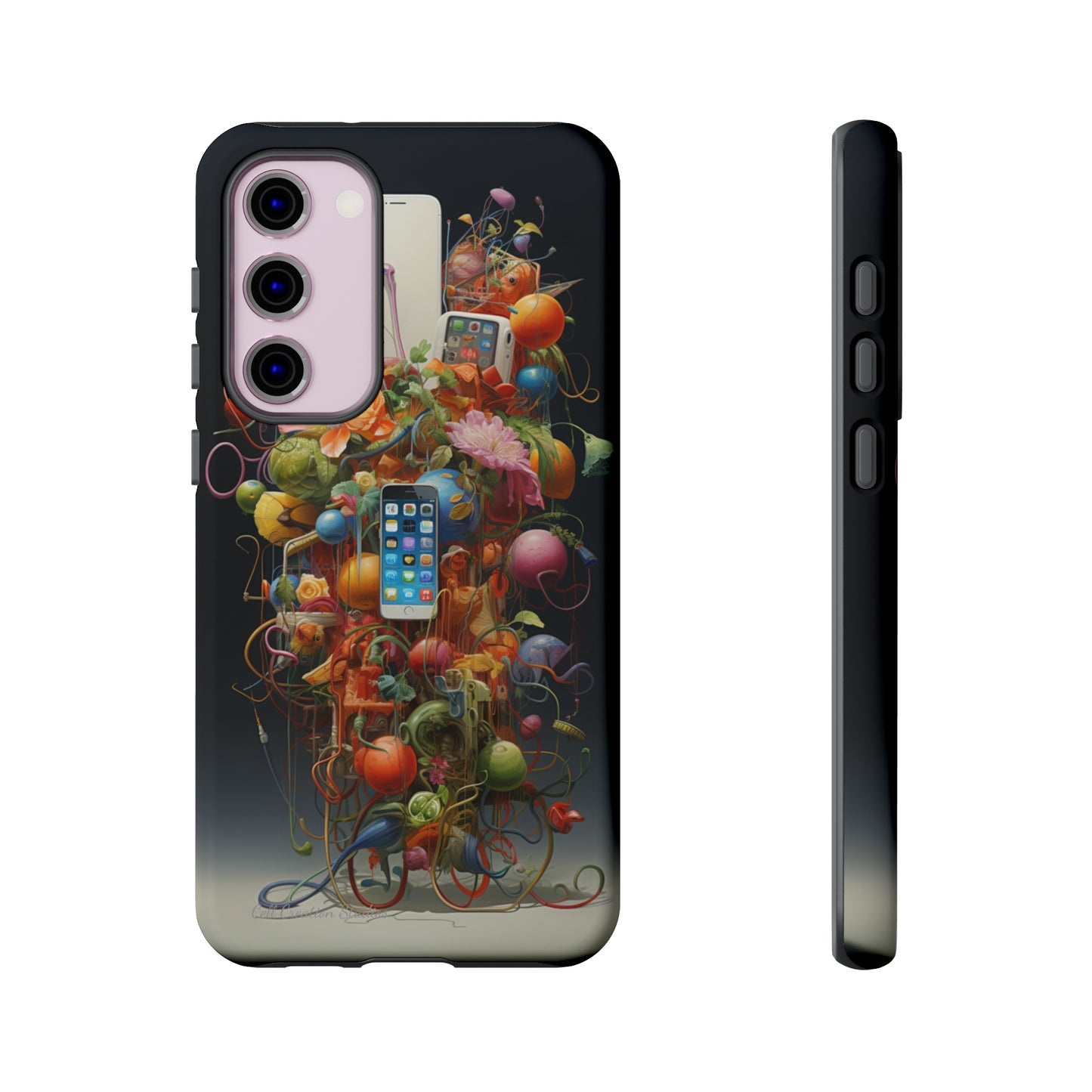 Introducing the "NatureFusion" Cell Phone Case – Where Technology Blossoms into Beauty!