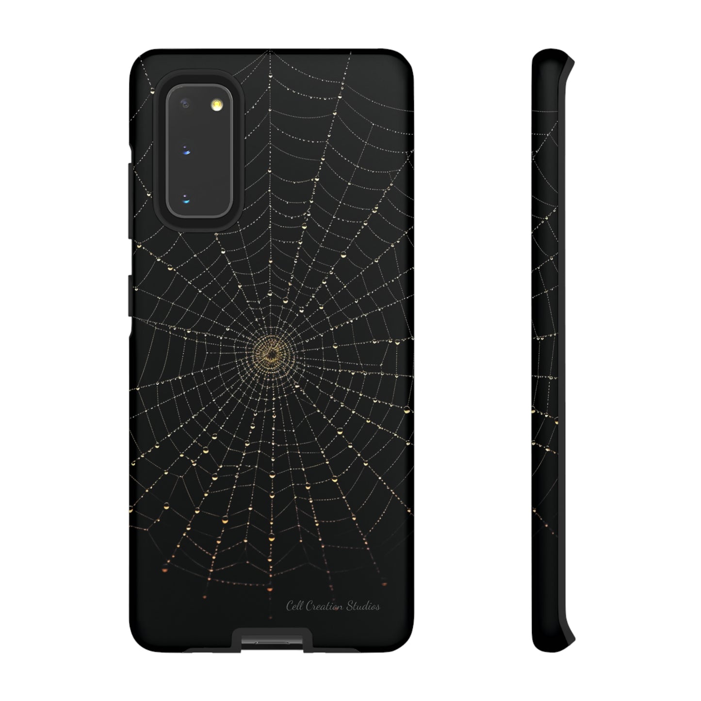 "Silken Noir Guardian" -Tough Samsung Phone Cases