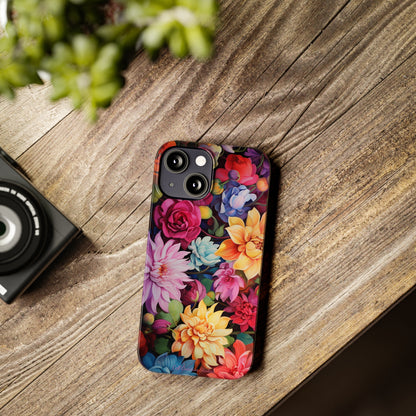 Introducing the "Blossom Beauty" Cell Phone Case – Elevate Your Style with Floral Charm -Slim Phone Cases