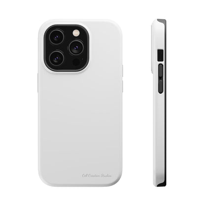 "Pure Elegance White" -MagSafe Tough iPhone Cases