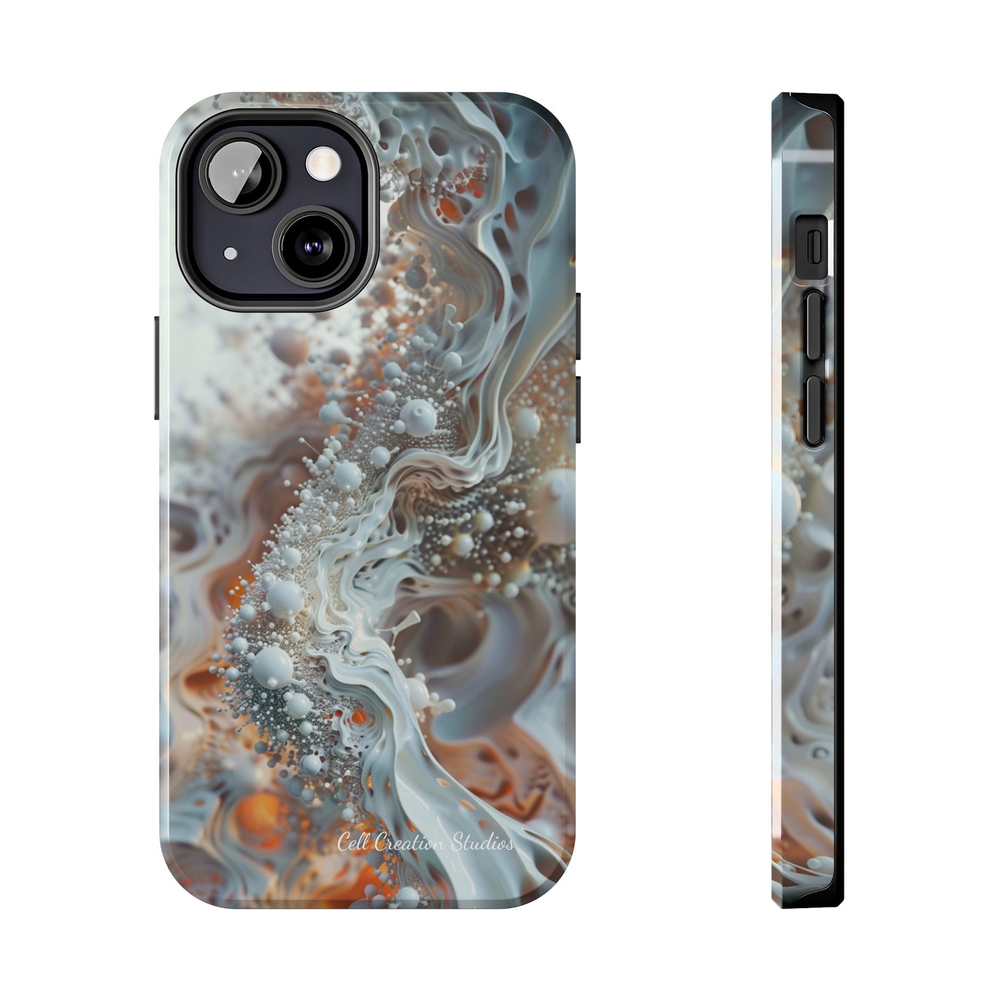 "3D Liquid Splash" -Tough iPhone Cases