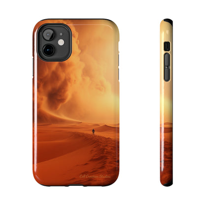 Introducing the "Desert Wanderer" Cell Phone Case – Embark on a Journey through Sand and Storm -Tough Phone Cases