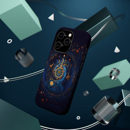 "Cosmic Clock Elegance" -MagSafe Tough iPhone Cases