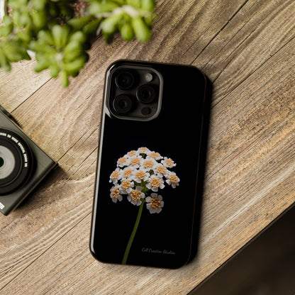 "Elegant Yarrow Bloom" Phone Case -MagSafe Tough Cases