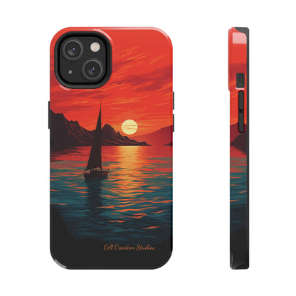 "Serenity at Sunset" -Tough iPhone Cases