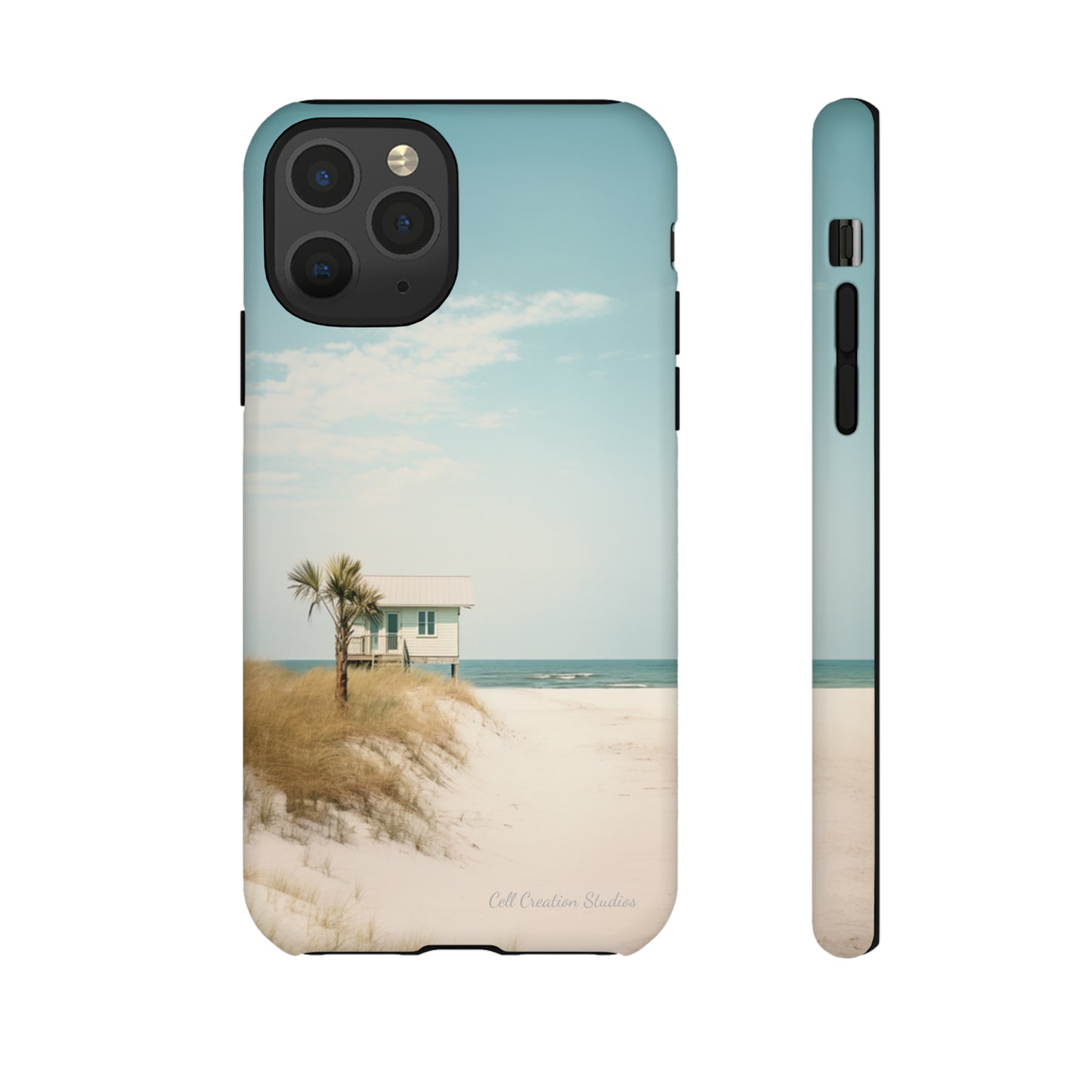 "Seaside Haven" -Tough iPhone Cases