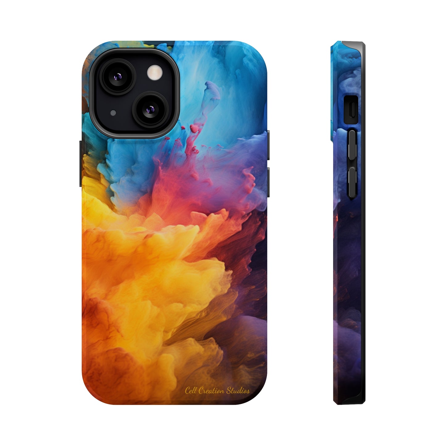 Introducing the "Colorful Spectrum" Cell Phone Case – Dive into a World of Vibrant Hues -MagSafe Tough Cases