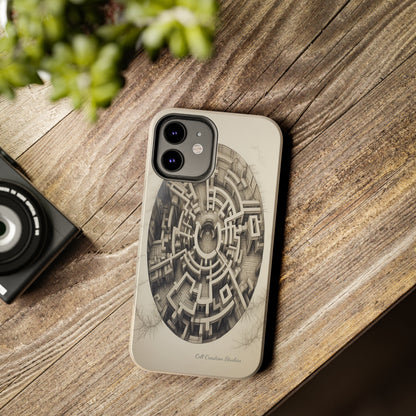 "Discover the Mystery: Maze-Inspired Cell Phone Case" -Tough Phone Cases