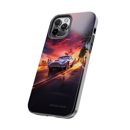 "Silver Aston Martin Racing" -Tough iPhone Cases