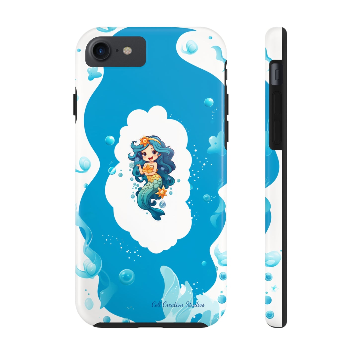 "Mermaid Elegance" -Tough iPhone Cases