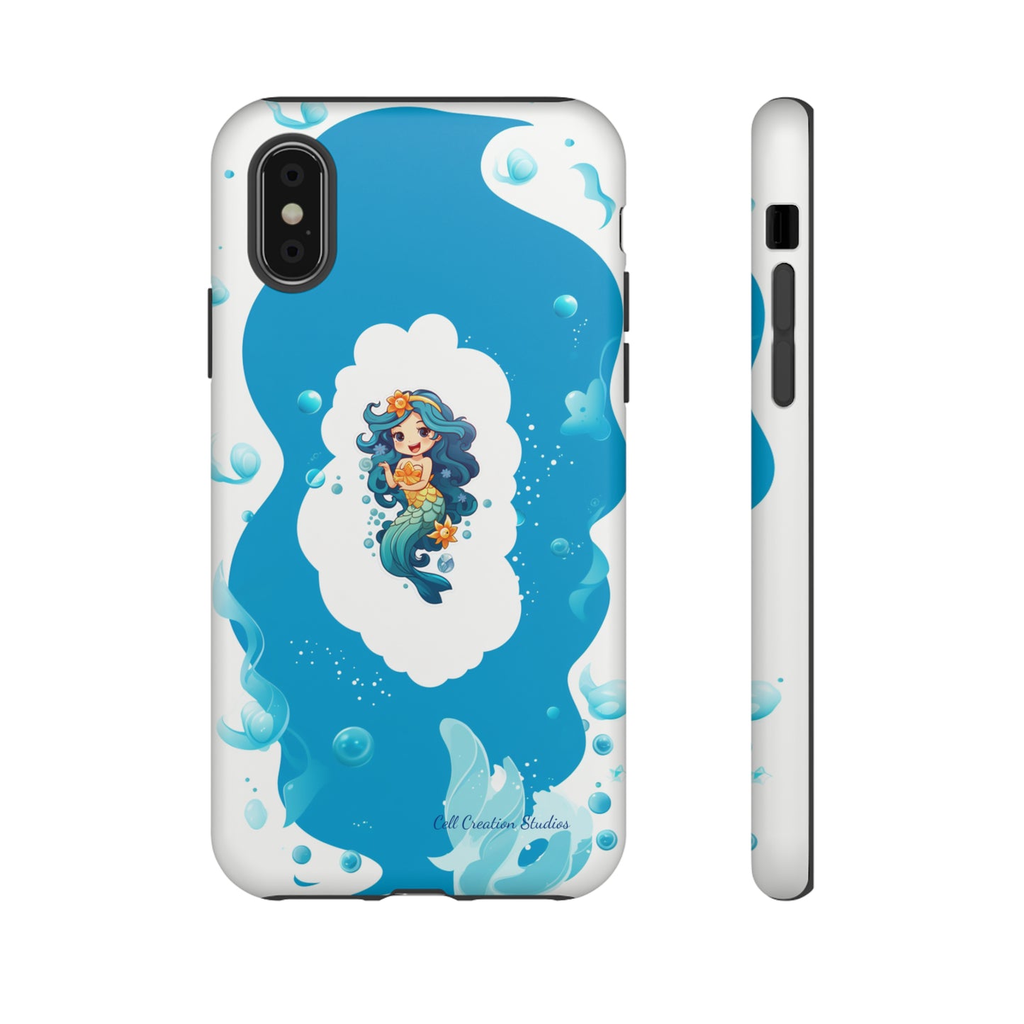 "Mermaid Elegance" -Tough iPhone Cases