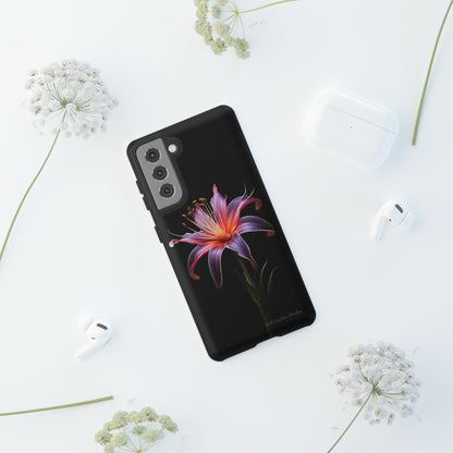 "Vibrant Purple Lily" Phone Case -Tough Cases