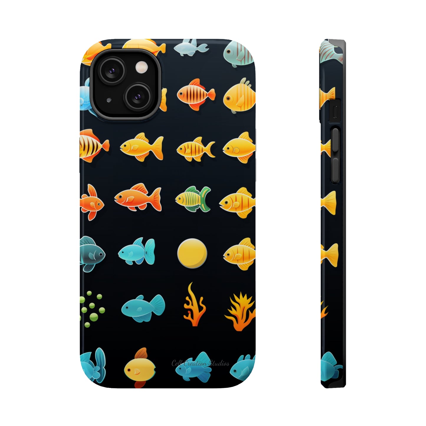 "AquaArt Fish" -MagSafe Tough Phone Cases