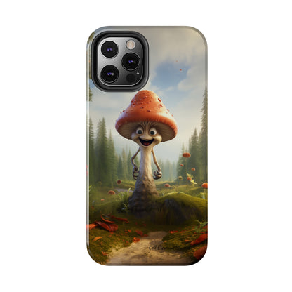 Introducing the "Smiling Mushroom" Cell Phone Case – Spread Joy with Every Glance! -Tough Phone Cases