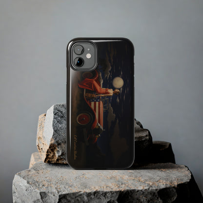 Introducing the "Desert Dreamer - 1920s Americana" Cell Phone Case – Embrace Nostalgic Elegance with Vintage Desert Charm -Tough Phone Cases