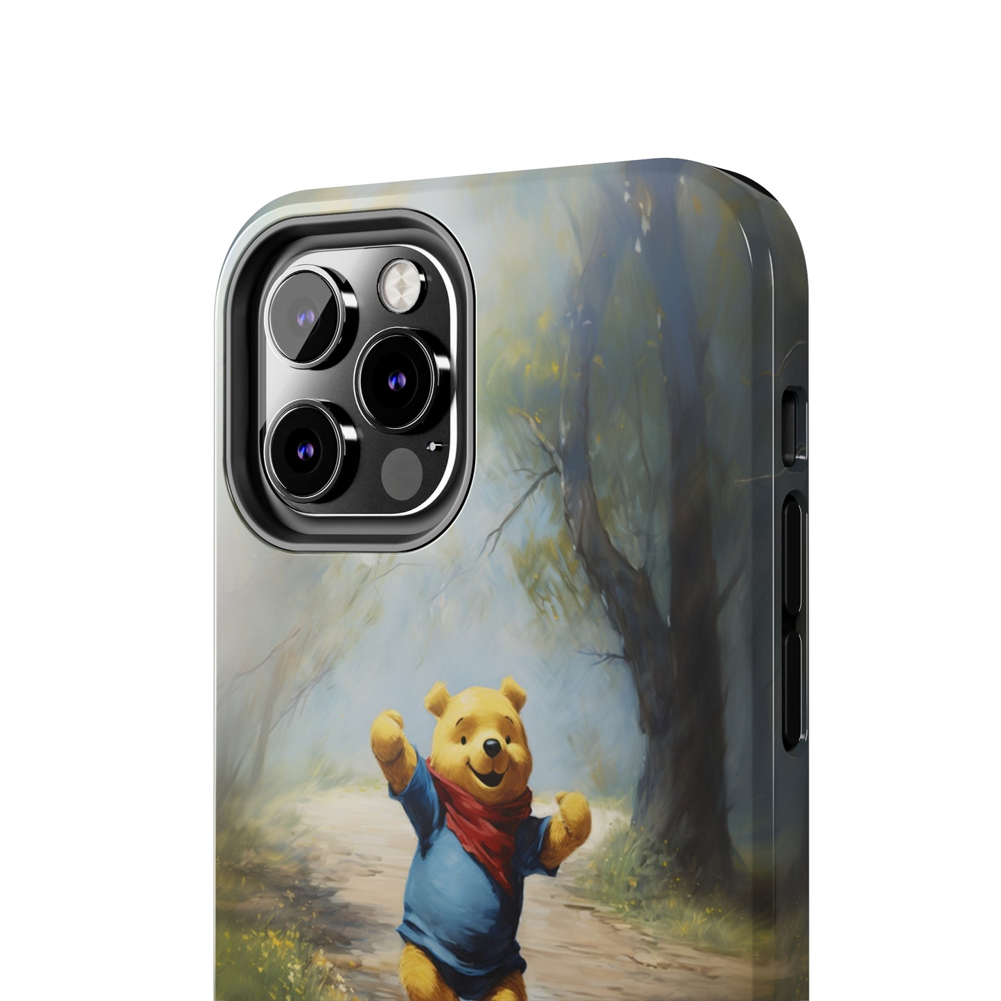 Introducing the "Winnie-The-Pooh Puddle Splash" Cell Phone Case – A Splash of Nostalgic Fun -Tough Phone Cases