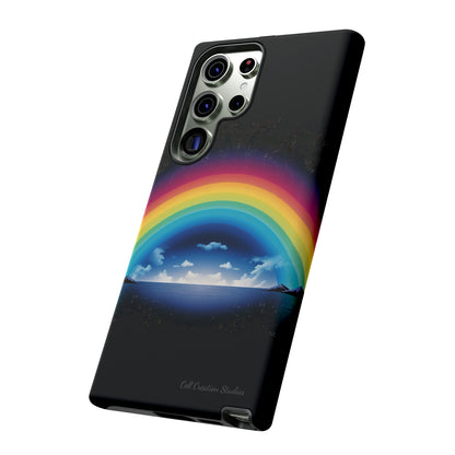 "Vibrant Skies: Rainbow Sunset" Cell Phone Case -Tough Cases